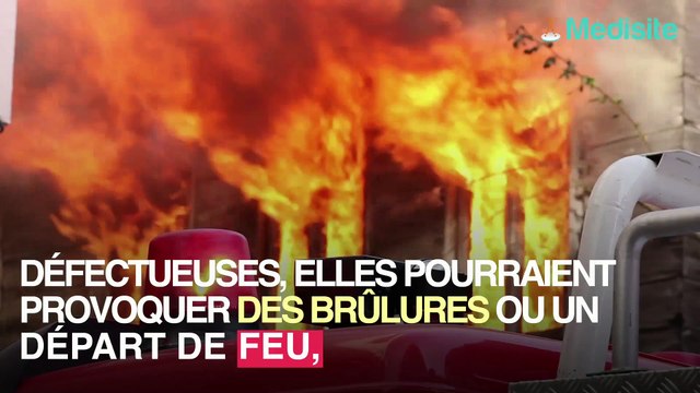 Des friteuses rappelées pour risque de brûlures