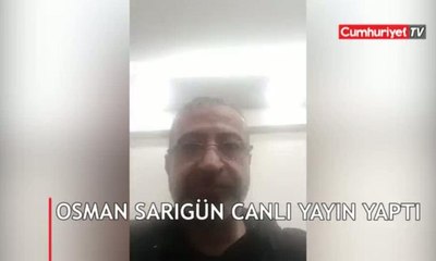 Saldırgan Osman Sarıgün böyle canlı yayım yaptı