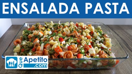 Receta de ensalada de pasta fácil y casera | QueApetito