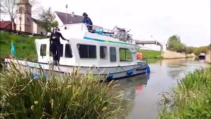 C'est bien parti pour la saison de navigation fluviale sur le canal de la Sarre