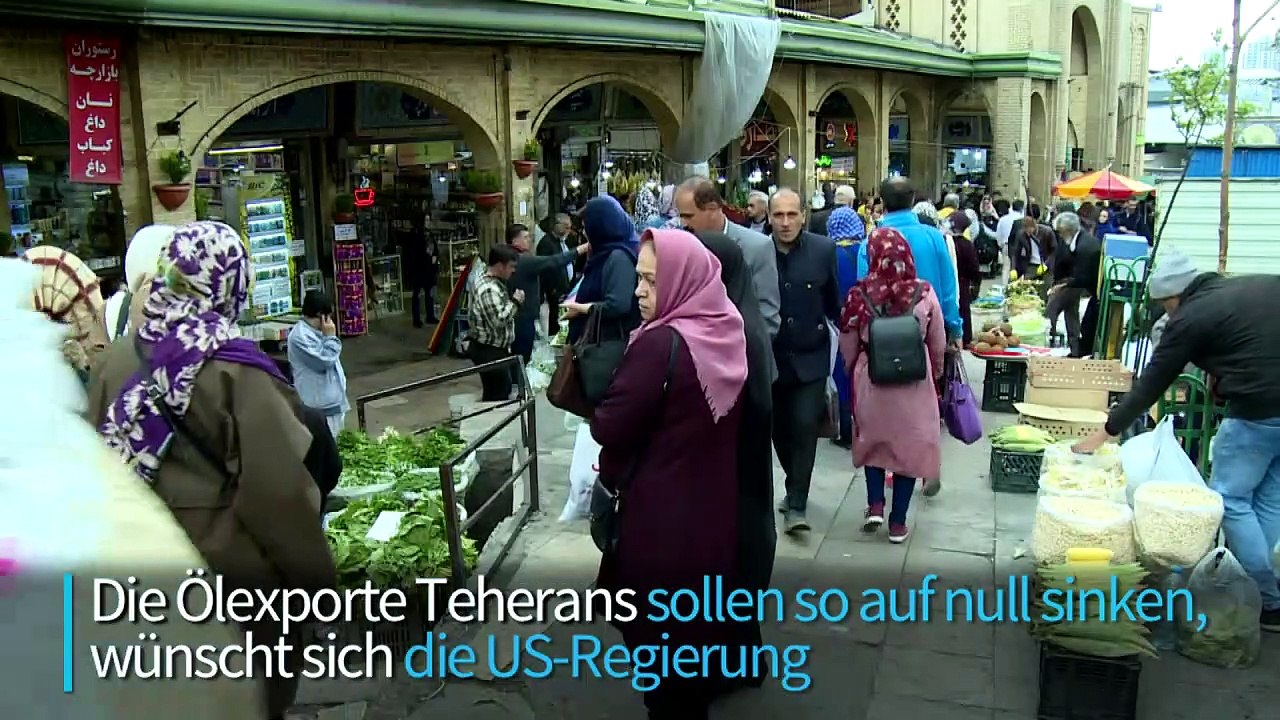 Iran-Sanktionen: Druck 'lastet auf einfachen Bürgern'