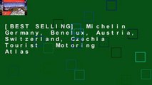 [BEST SELLING]  Michelin Germany, Benelux, Austria, Switzerland, Czechia Tourist   Motoring Atlas