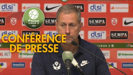 Conférence de presse AS Nancy Lorraine - US Orléans (1-0) : Alain PERRIN (ASNL) - Didier OLLE-NICOLLE (USO) - 2018/2019