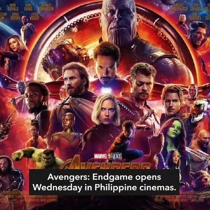 Avengers: Endgame opens in PH