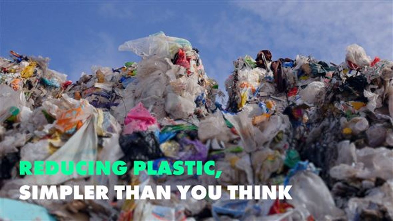 Here are some simple ways to use less plastic