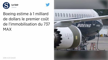 Boeing a perdu 1 milliard de dollars en un mois à cause de l’immobilisation de ses 737 MAX