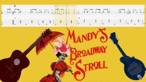 Ragtime Guitare/Mandoline : Mandy's Broadway Stroll