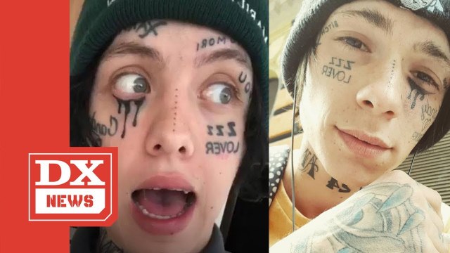Stan 2.0- Lil Xan Fan Gets His Face & Neck Tats