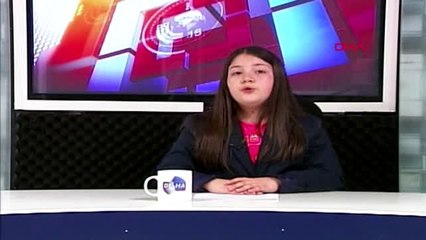 Denizli Baba- Kız 23 Nisan'da Birlikte Haber Sundu