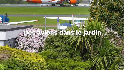Une nouvelle piste de l’aéroport traverse quasiment le jardin coquet des riverains !