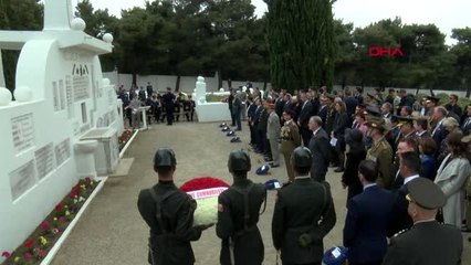 Çanakkale- Fransız Anıtında Anma Töreni