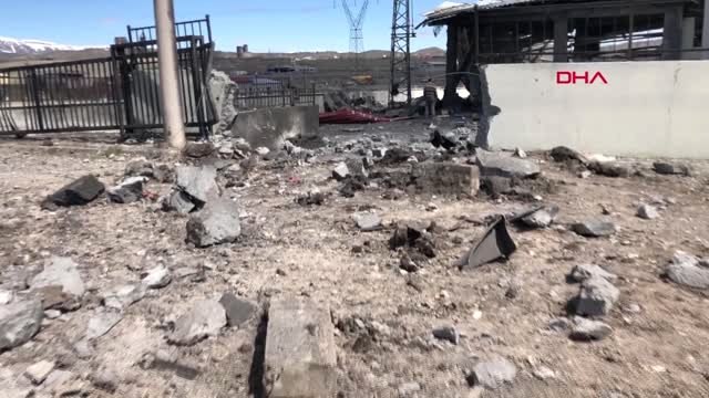 Kars Kars'ta Buhar Kazanı Patladı Ortalık Savaş Alanına Döndü