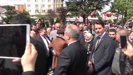 Düzce Binali Yıldırım, Özlü'yü Ziyaret Etti