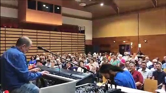 Répétition des 2 000 choristes à Grosbliederstroff