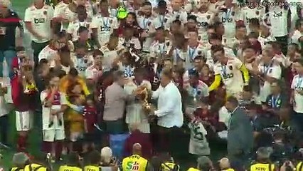 Veja a festa do 35° título carioca do Flamengo no Maracanã