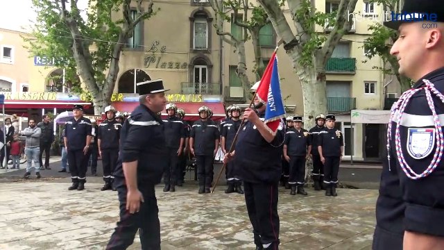 AGDE - Passation de commandement entre le commandant Hervé Weill et le capitaine Cédric Gavi