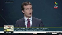 España: candidatos participan en debate televisivo