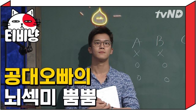 [티비냥] 하석진 공대오빠의 뇌섹미 뿜뿜 모먼트 | 문제적남자 170813