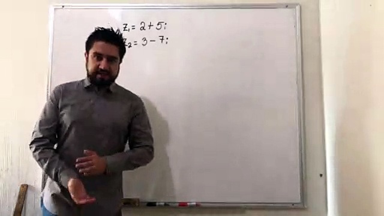 Suma de números complejos Ejemplo 1