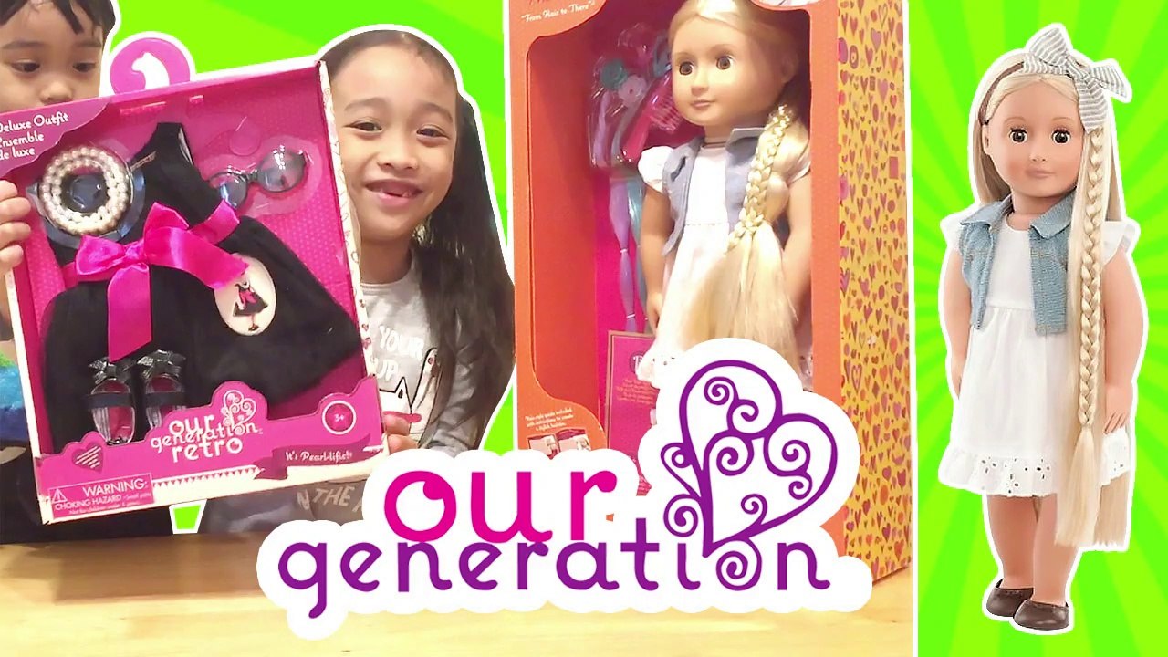 OUR GENERATION DOLL UNBOXING | PLAYING MY GENERATION DOLL PHOEBE