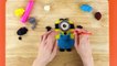 How To Make A One eyed Minion From Play Doh | Learning Play Doh | Despicable Me 3  Crafty Kids