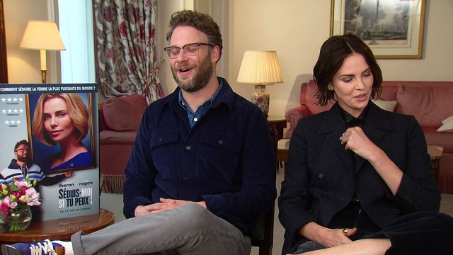 Seth -Rogen and Charlize Theron - interview Long Shot