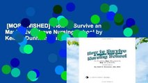 [MOST WISHED]  How to Survive and Maybe Even Love Nursing School by Kelli S. Dunham (author)