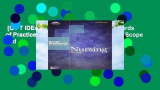 [GIFT IDEAS] Nursing: Scope and Standards of Practice (Ana, Nursing Administration: Scope and