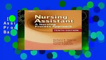 [GIFT IDEAS] Nursing Assistant: A Nursing Process Approach by Barbara Hegner