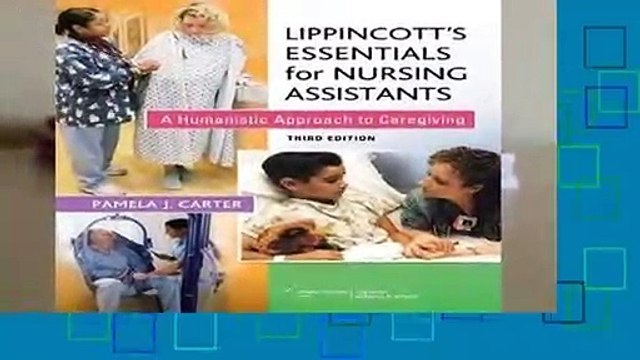 [MOST WISHED] Lippincott s Essentials for Nursing Assistants (Lippincott Essentials) by Pamela