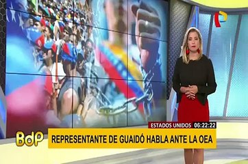 Representante de Guaidó denunció a Maduro ante la OEA