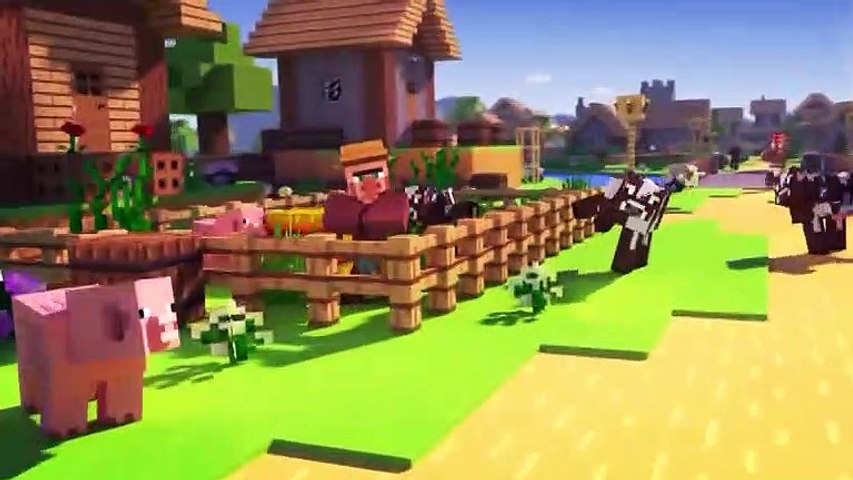 Minecraft S Village Pillage Official Trailer Video Dailymotion