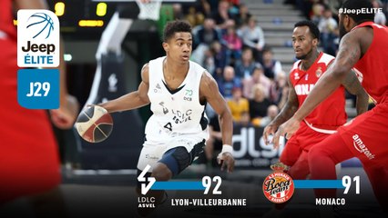 Jeep® ÉLITE : Lyon-Villeurbanne vs Monaco (J29)