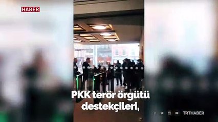 Terör örgütü yandaşlarından TRT World'ün Londra'daki binasına baskın