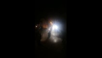 Küçükçekmece'de çocuk istismarını protesto eden mahalleliye polis müdahalesi
