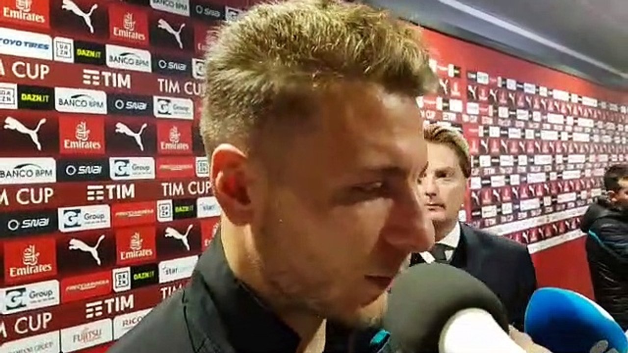 Milan - Lazio, parla Immobile : ascolta le sue parole