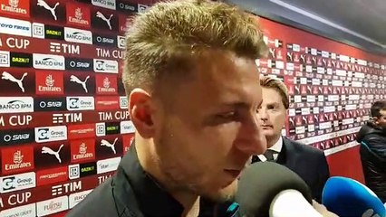Milan - Lazio, parla Immobile : ascolta le sue parole