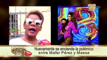 Mafer Pérez habla sobre insinuación que hizo Maesa de que ella imitó su look