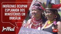 Indígenas ocupam esplanada dos ministérios em Brasília