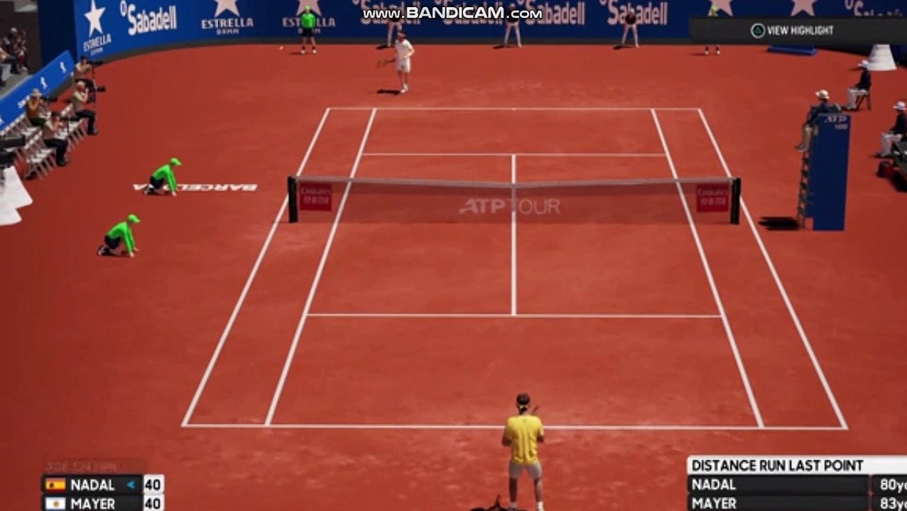 R.Nadal vs L.Mayer | ATP Barcelona Highlights