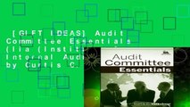 [GIFT IDEAS] Audit Committee Essentials (Iia (Institute of Internal Auditors)) by Curtis C.