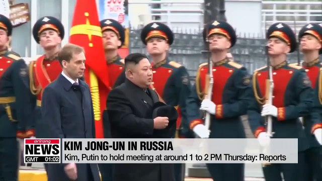 Kim Jong-un to hold his first summit with President Putin on Thursday afternoon