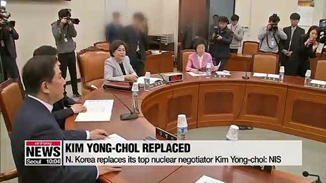 N. Korea replaces its top nuclear negotiator Kim Yong-chol