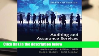 Full E-book  Auditing and Assurance Services  Best Sellers Rank : #1