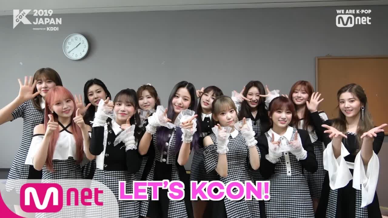 [#KCON2019JAPAN] Konnichiwa! #IZONE