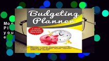 Budgeting Planner: Monthly   Yearly Financial Planner to Organize your Budget: income, expenses
