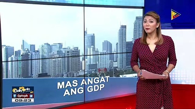 GDP ng Pilipinas, mas angat kumpara sa ibang bansa sa Asya