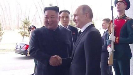 [현장영상] 김정은·푸틴 회담장 도착...곧 정상회담 / YTN