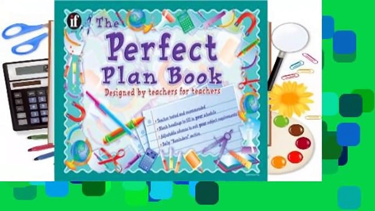 Library  The Perfect Plan Book - Frank Schaffer Publications