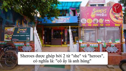 Quán cà phê của những phụ nữ bị tạt axit